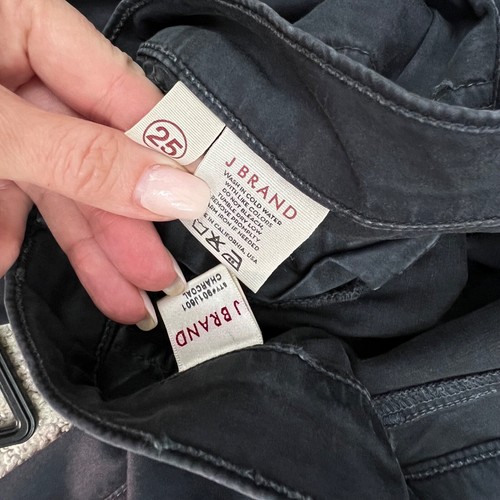 LOT 2 pairs Rag & Bone Jeans Lynnwood Ankle crop J BRAND Slim Skinny Black 25 26 - Picture 19 of 22