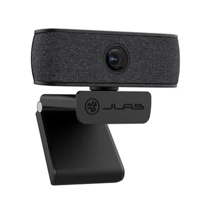 JLab JBuds HD Webcam, noir, 1080p/30 FPS, 2.1 Megapixels, micro directionnel Omni