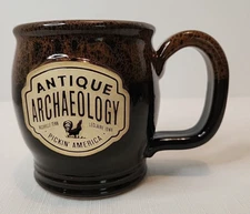 Antique Archaeology American Pickers Sunset Hill Stoneware Mug Pre-Owned