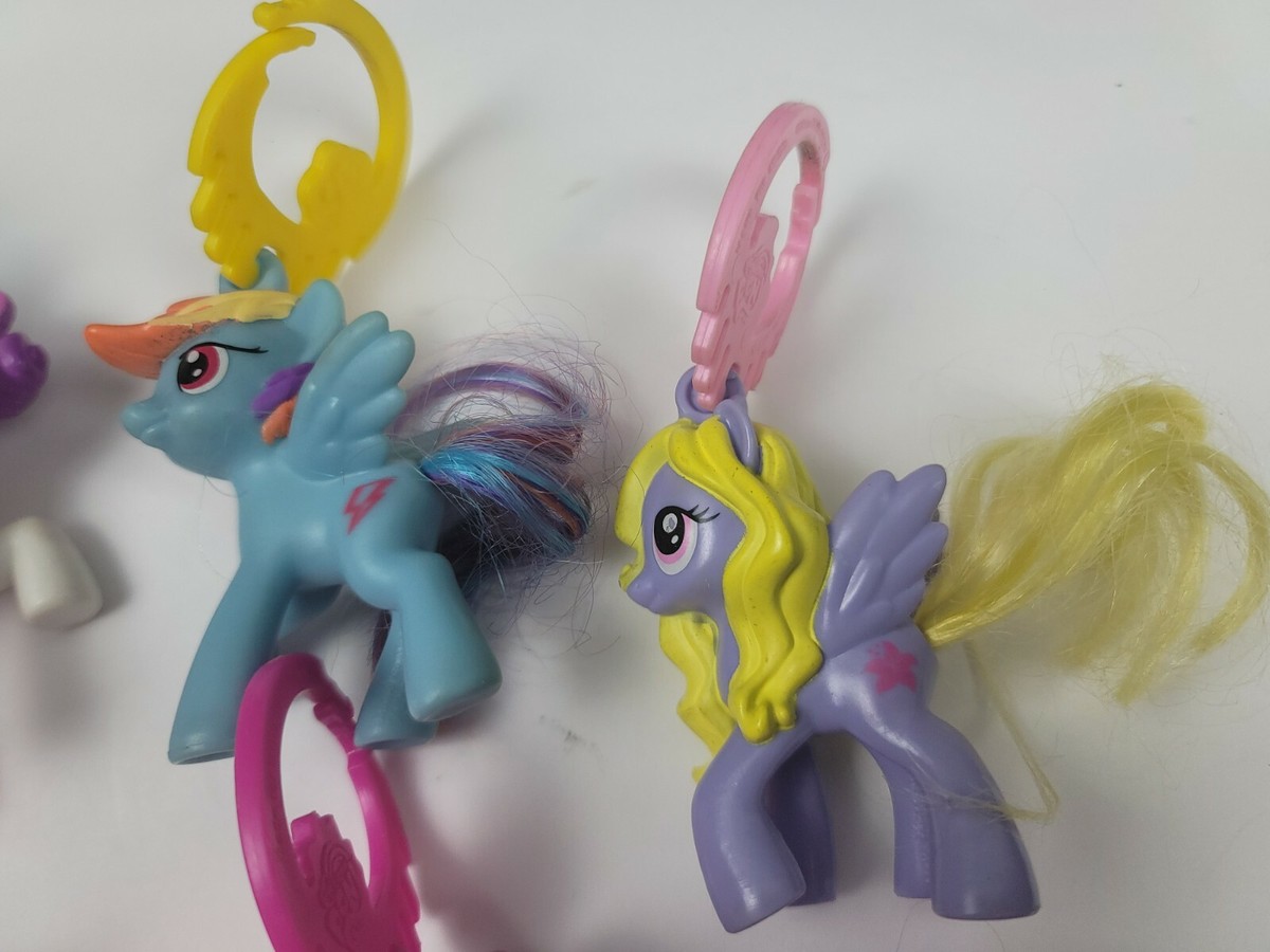 Rainbow Dash Sparkle My Little Pony Variety LOT Of 5 McDonald's 3