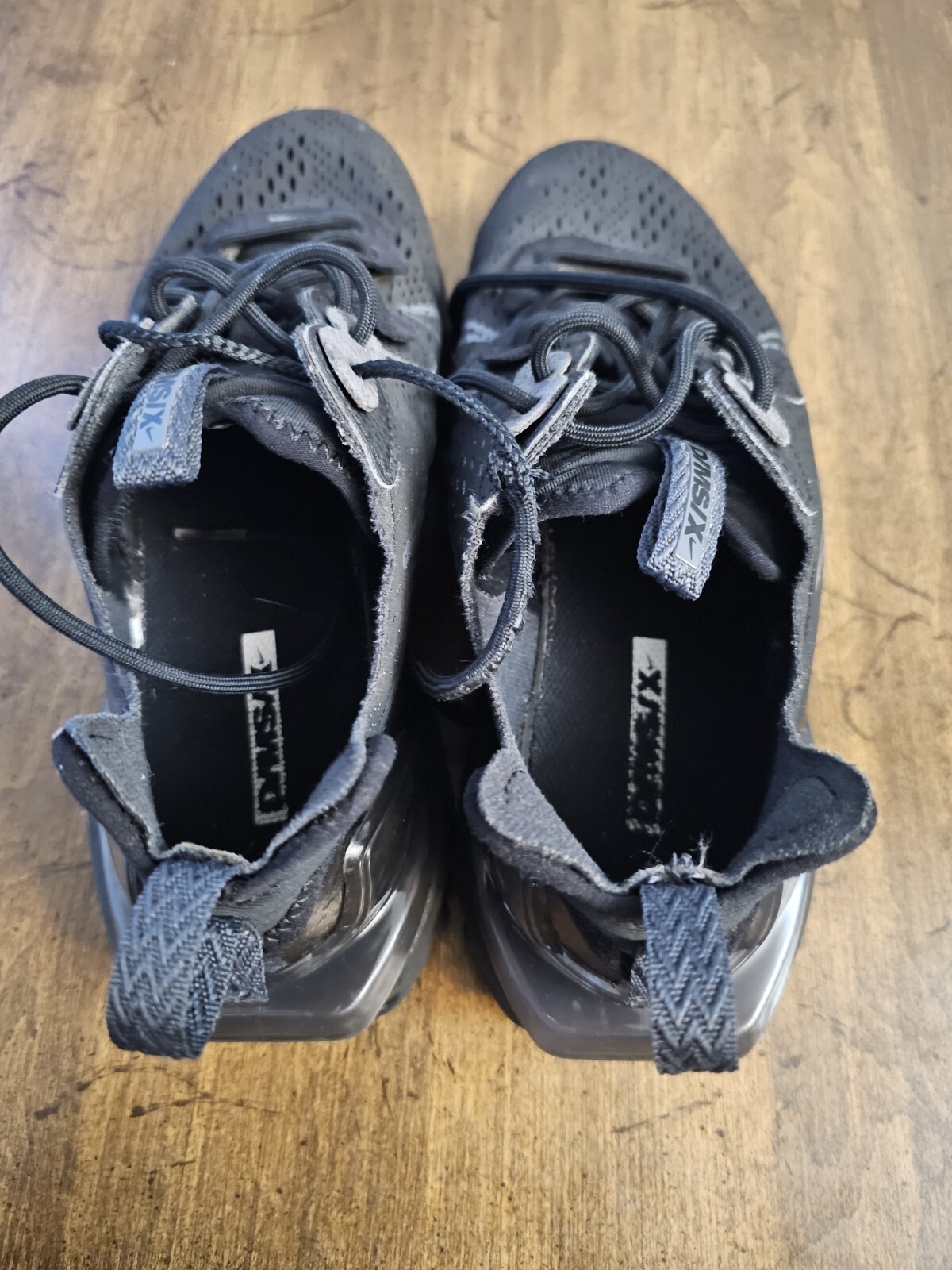 Nike React Vision Triple Black Running Shoes Mens Siz… Gem