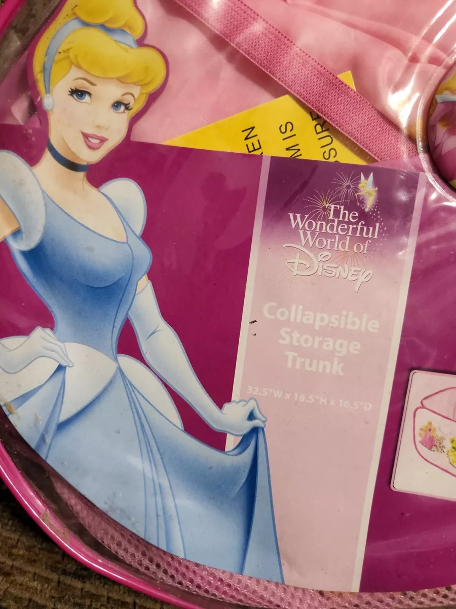 Disney Princess Collapsible Storage Trunk for toys clothes dolls