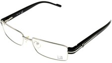 Dunhill Eyewear Frame Men Shiny Palladium Black Rectangular DU99 01