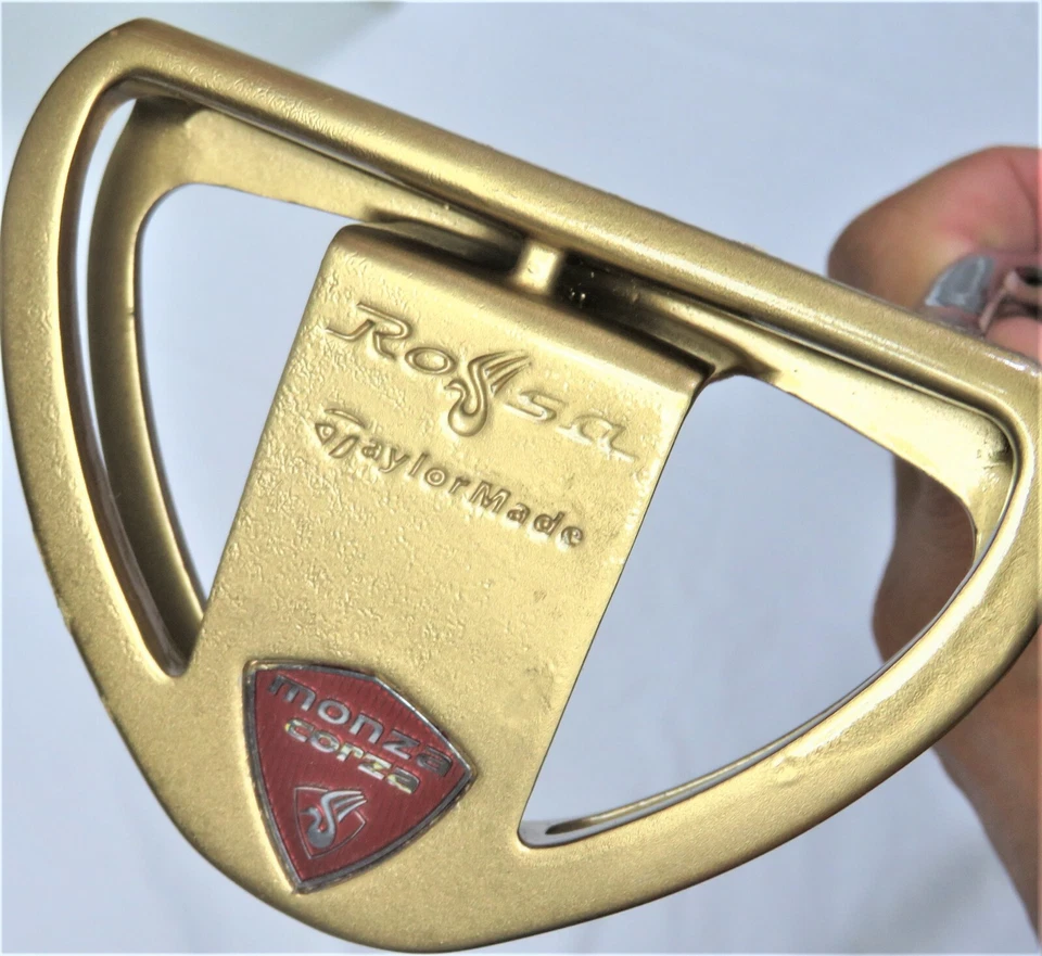 Ladies GOLD Taylor Made Rossa Monza Corza PUTTER 31.5INCHES GOLF Club NWO - Image 2 of 4
