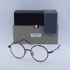 NEW Thom Browne TB108 ABLKGLD50 Black/Gold 50mm Eyeglasses