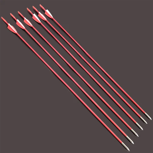 6/12pcs 31" Archery Fiberglass Arrows Target Practice Recurve Bow Hunting - Bild 40 von 49