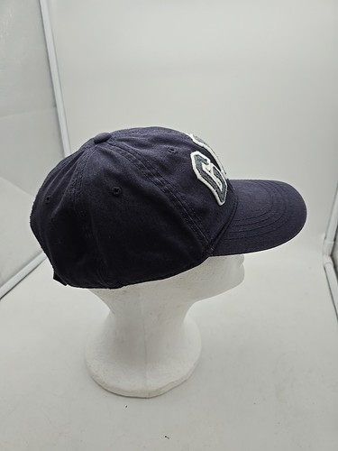 GAP Kids Boy's Strapback Hat Vintage Navy Size S Patch Logo 100% Cotton - Picture 2 of 6
