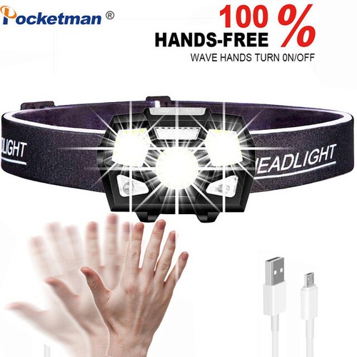 Reachareable Headlamp For Hard Hat Head 