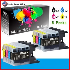 8PK LC75 LC75XXL Ink Cartridge for MFC-J280W J425W J430W Printer