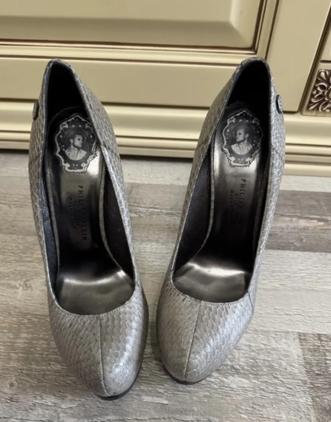 Philipp Plein Heels Python Leather Women’s EU 38,… - image 1