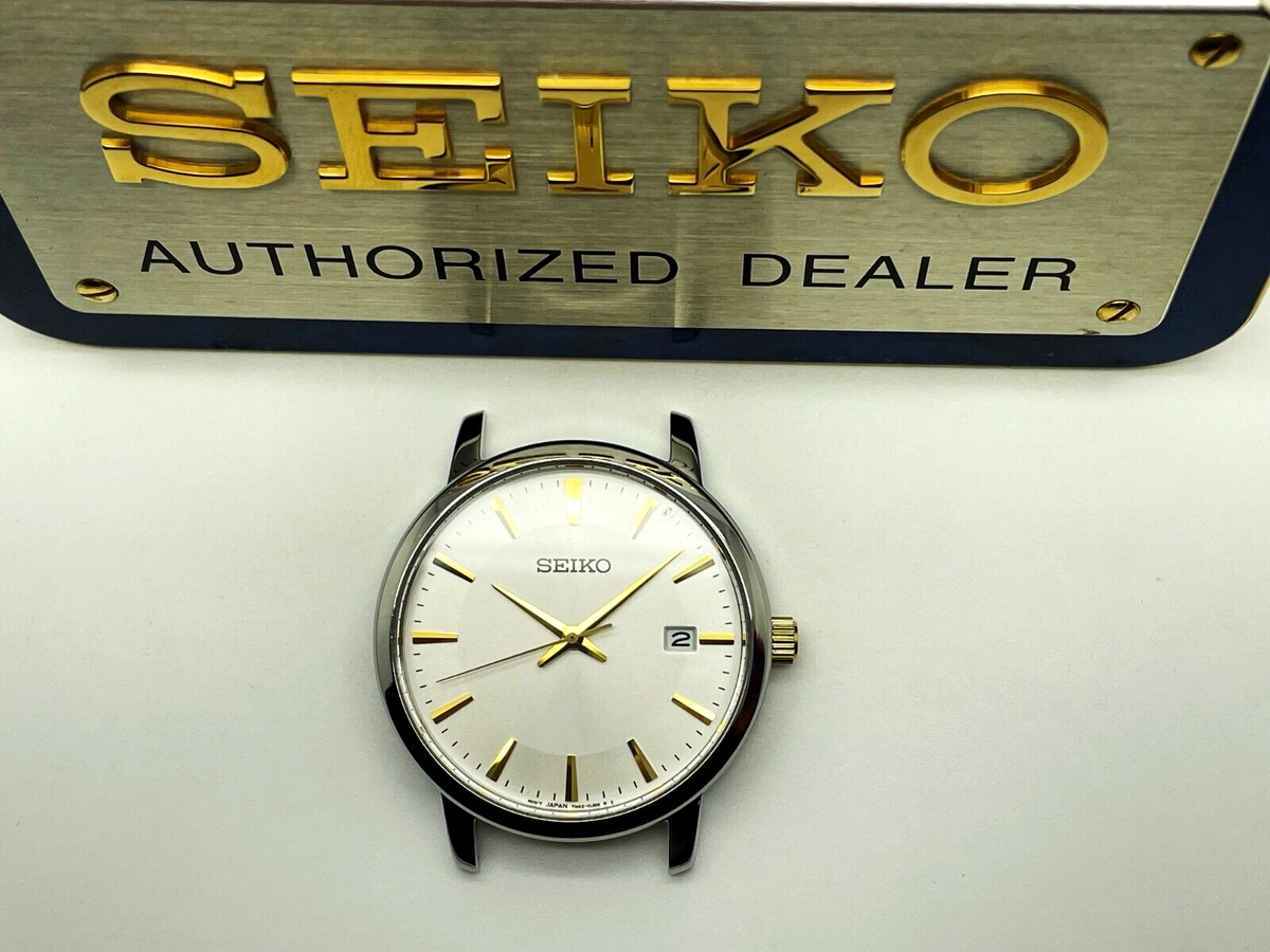 WATCH PARTS SEIKO MENS 7N42-0FG0 NOT WORKING 50M QUARTZ