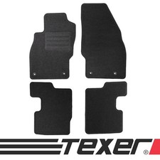 Fussmatten für Opel Corsa D Bj. 2006-2014 Graphit / Anthrazit Textil Fußmatten