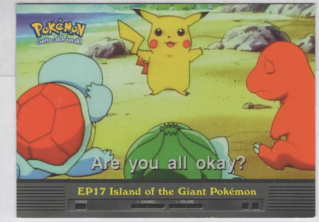 Pokemon EP17 Island of the Giant Pokemon Non Holofoil Trading Card UNCIRCULATED