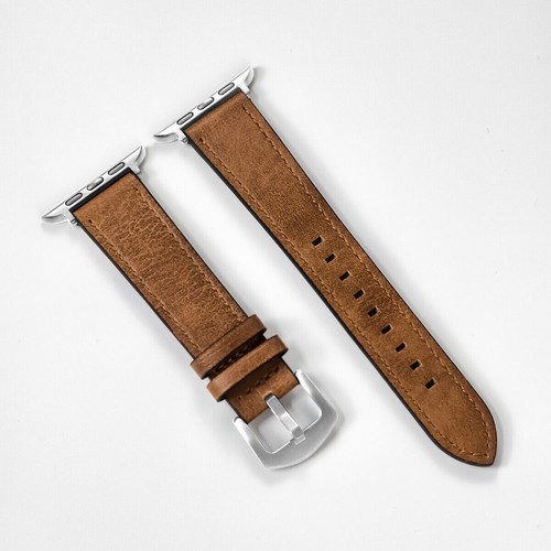 Skórzany pasek do Apple Watch Series 10 9 8 7 46mm iwatch Ultra2 49mm pasek sportowy - Zdjęcie 16 z 22