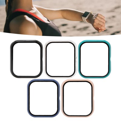 Watch Proetction Cover PC Tempered Glass Full Cover Watch Screen Case for Haylou
