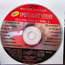 SC8430 CLASSIC ROCK SOUND CHOICE KARAOKE LOT VA