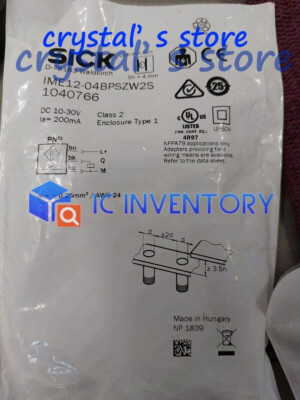 1PCS new sick Proximity Switch Sensor IME12-04BPSZW2S