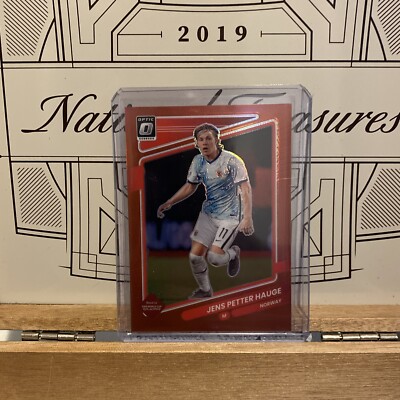 Jens Peter Hauge - 2021-22 Panini Donruss RTQOptic RED Prizm /149