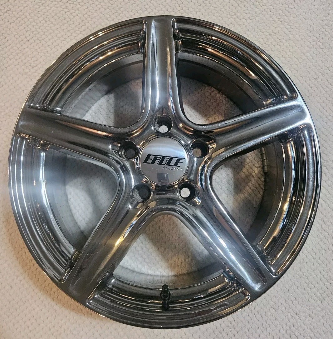 友和-16インチ クロームホイールセット EAGLE American Eagle Alloys Chrome 776 Wheel 17X8 5X4.75 +38 776-8834-4