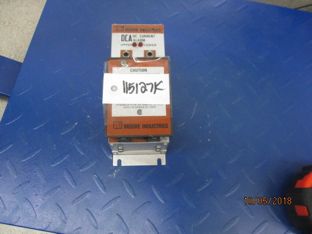 MOORE INDUSTIRES DCA DC CURRENT ALARM S N 1381750 K NEW MOORE INDUSTIRES DCA DC CURRENT ALARM S N 1381750 K NEW