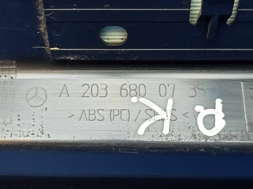 Mercedes-Benz C W203 Izquierdo Lado Falda Frente Recortar A2036800735 PUM23411 - Imagen 6 de 11
