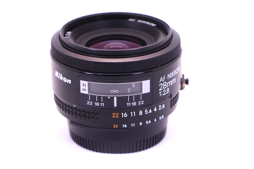 AF Nikkor 28MM F2.8 METAL Nikon MONTAJE DE LENTE Japón 28/2.8 ¡Envío...