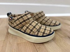 SOREL Out N About IV Mini Puffy Plaid Shoes Tawny Buff Women s 7.5