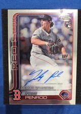 2025 Topps Chrome Update Series - Rookie Debut Autographs Zach Penrod  