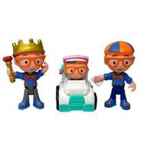 Blippi Ice Cream Truck Toy Set Figures 2020 Zag Toys 2019 Jazwares 3 Inch Set