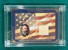 2025 A Word From POTUS James Garfield Historic Relic Handled by Garfield 163/649