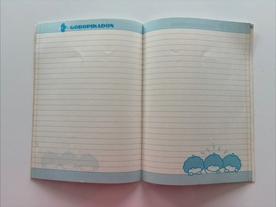 1983 Sanrio Goropikadon 19 Sheets Of Paper In Notebook Made In Japan Some Use