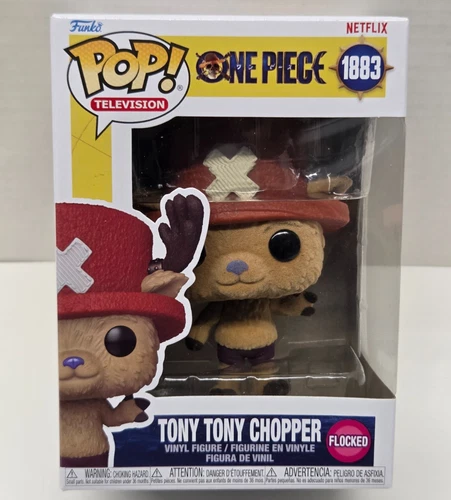 TONY TONY CHOPPER One Piece Funko POP! TV #1883 Flocked Vinyl Figure MINOR WEAR