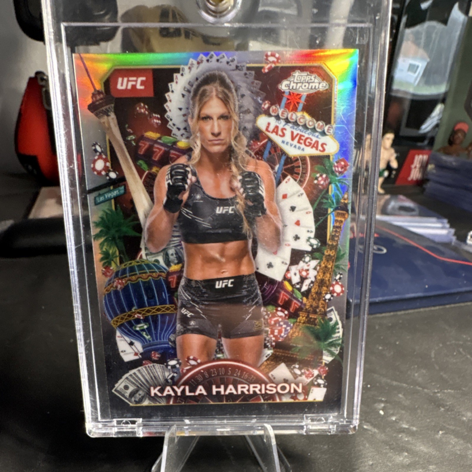 Topps Chrome UFC Titans Kayla Harrison TNS-13 Insert 2025
