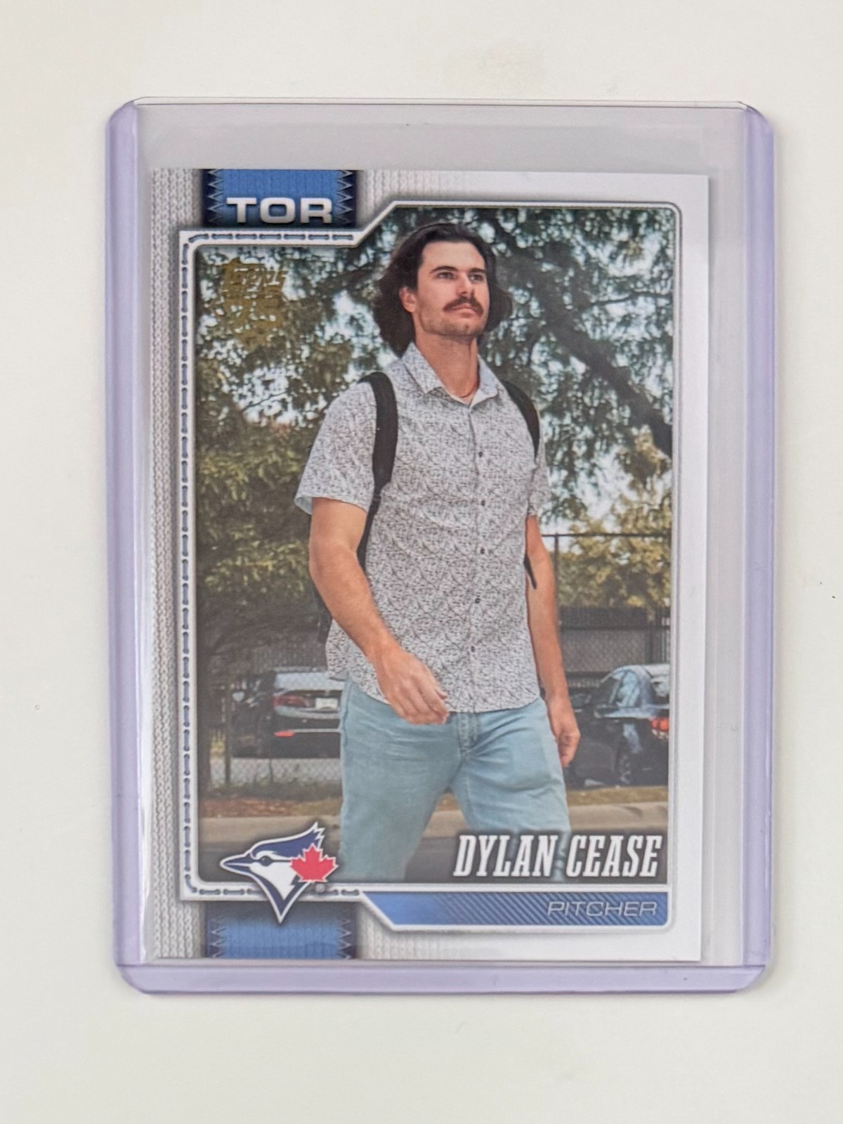 2026 Topps Series 2 Dylan Cease Golden Mirror Image Variation #547 SPP Blue Jays