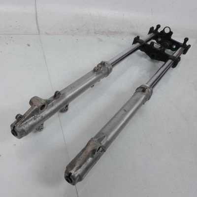 Fourche avec té origine pour moto Honda NX 125 Transcity 1988 à 1997 JD12J - Photo 1/4