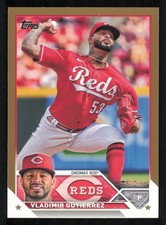 2023 Topps Gold #198 Vladimir Gutierrez /2023