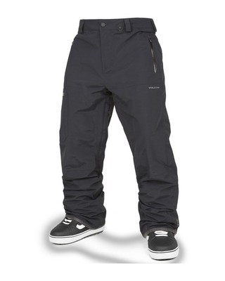 Volcom L Gore-Tex Men's Snow Pants, Black, Large