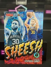 Stephen Curry 2023 Panini NBA Hoops Premium Stock Sheesh Red Prizm 7/88