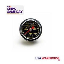 Russell 650320, One 0-100 Psi Fuel Pressure Gauge Blk Face/Chrm Case Performance