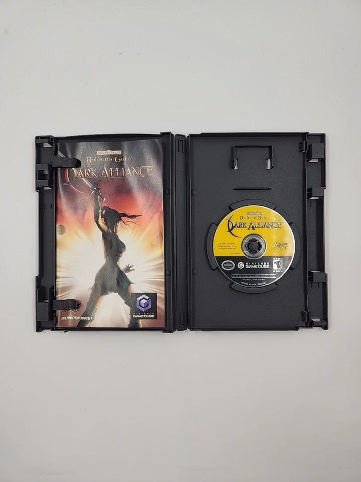 Baldur's Gate Dark Alliance Nintendo GameCube Complete CIB - Image 3 of 4