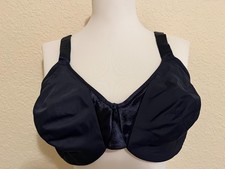 Olga Navy 38DD 5006 Signature Support U/W Soft Cup Satin Wings Bra Nice