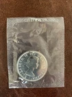 1964 Canada Silver Dollar Uncirculated Coin - sealed in orig cello!