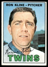 1967 Topps #133 Ron Kline - GOOD