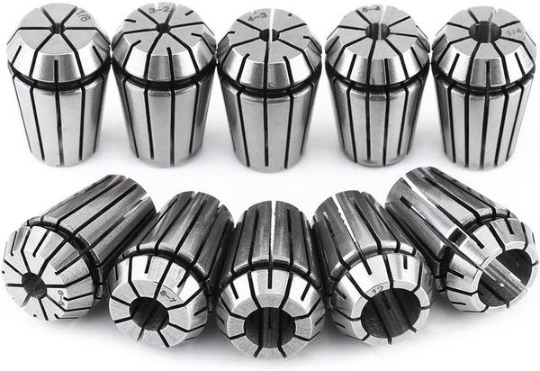 10X ER20 Spannzangen Set 3-12 Mm Spannzangenfutter CNC FräSe Drehmaschine-image