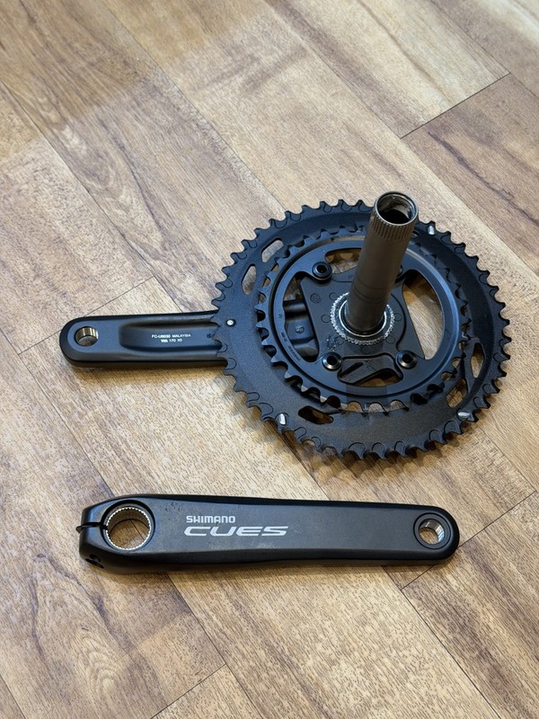 Crankset Shimano CUES FC-U6030, 46/32T