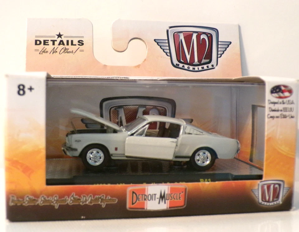 Classic 1966 Ford Mustang Fastback 2+2 GT   R41 17-65... M2 Machines - Image 2 of 4