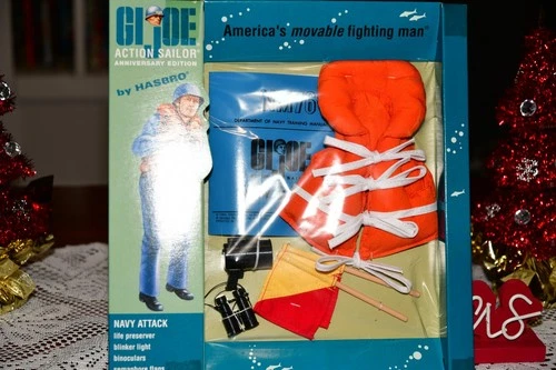 GI Joe 12" 40th Anniversary Action Navy Attack set  1964-2004 Brand New