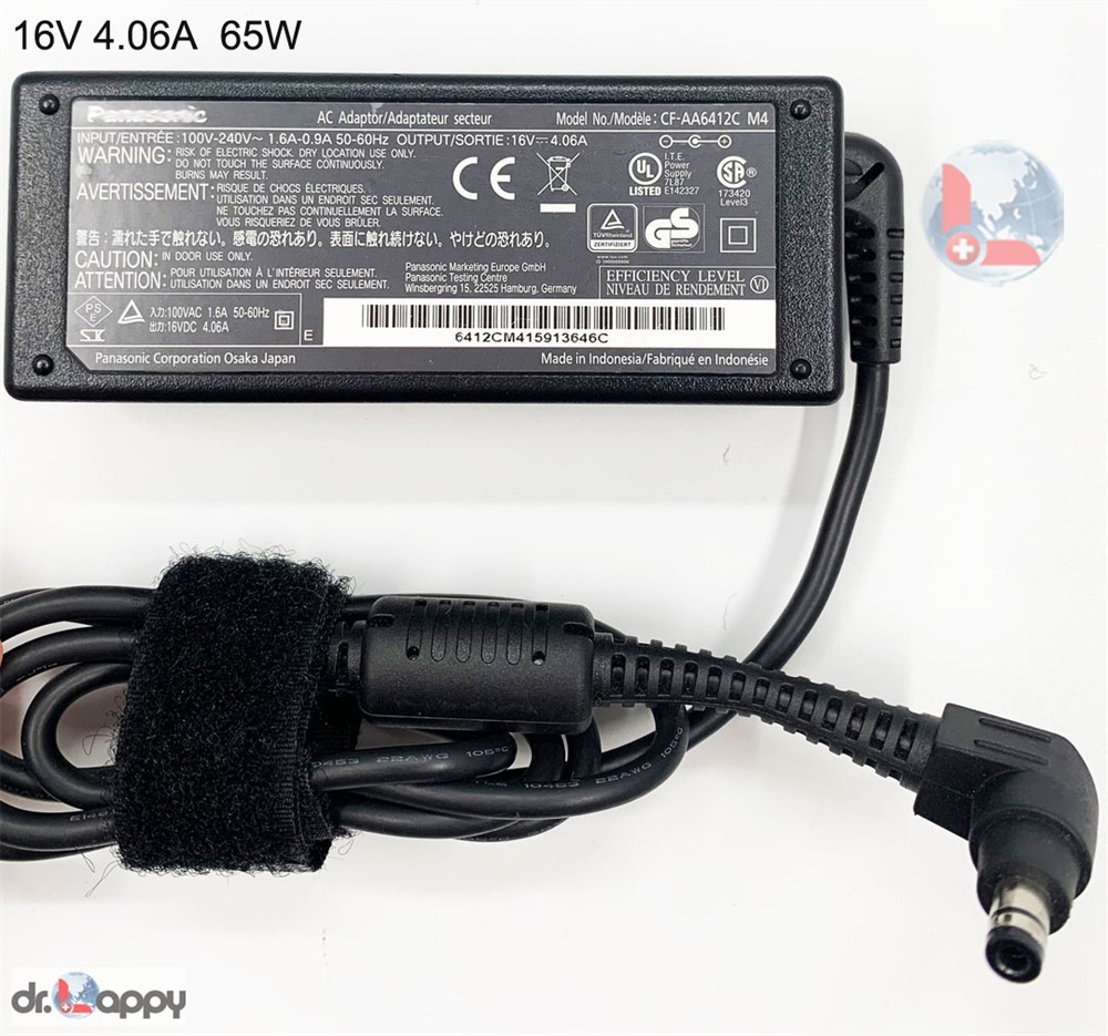 65W AC Adapter Power Charger for Panasonic Lets Note CF-SZ