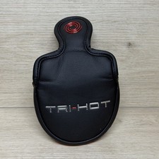Odyssey TRI-HOT Putter Headcover Mallet PU Magnetic Black Red Grey