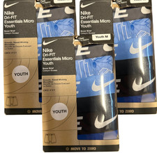 3 PACK NIKE DRI-FIT Essentials MICRO YOUTH STRETCH BOXER BRIEFS LARGE XLARGE 32